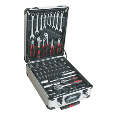 187 Piece Toolbox Set with Aluminium Case - Pinnacle