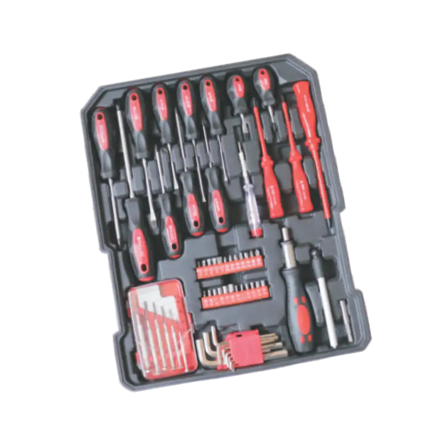 187 Piece Toolbox Set with Aluminium Case - Pinnacle