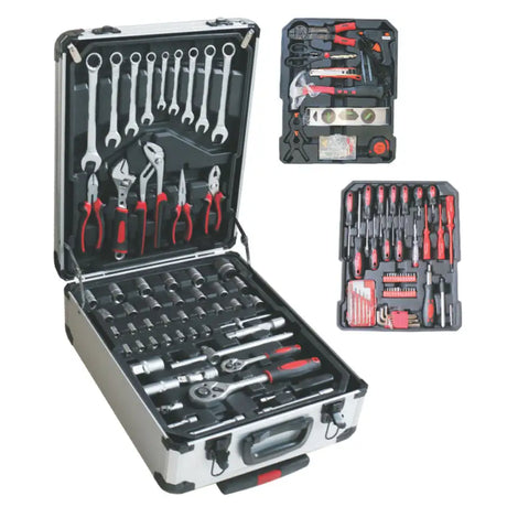 187 Piece Toolbox Set with Aluminium Case - Pinnacle