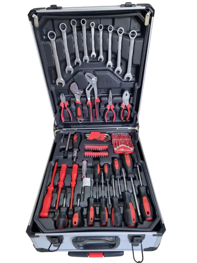 187 Piece Toolbox Set with Aluminium Case - Pinnacle