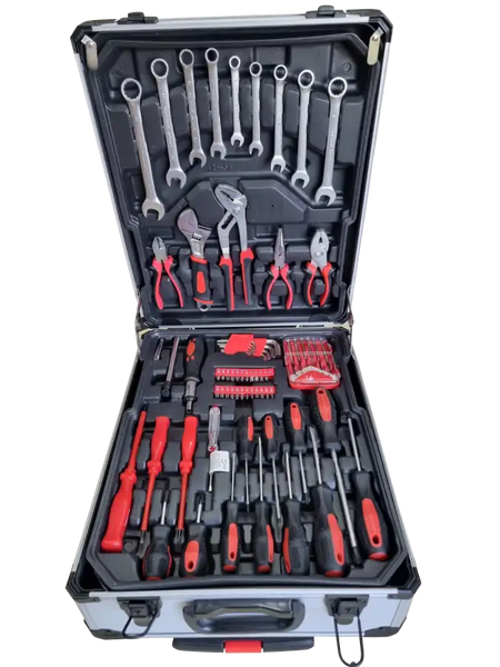 187 Piece Toolbox Set with Aluminium Case - Pinnacle