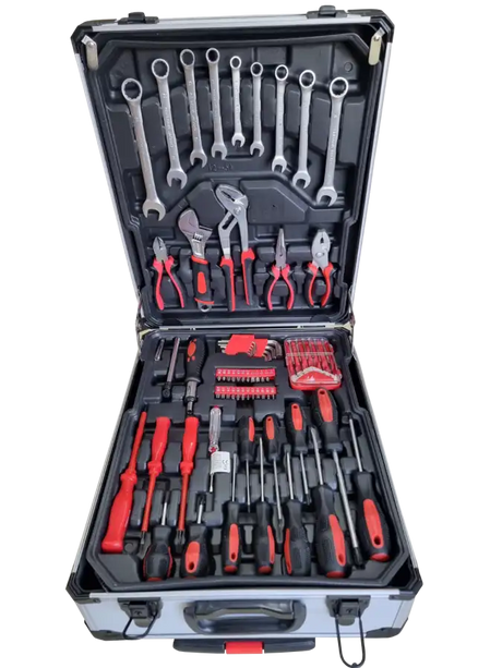 187 Piece Toolbox Set with Aluminium Case - Pinnacle