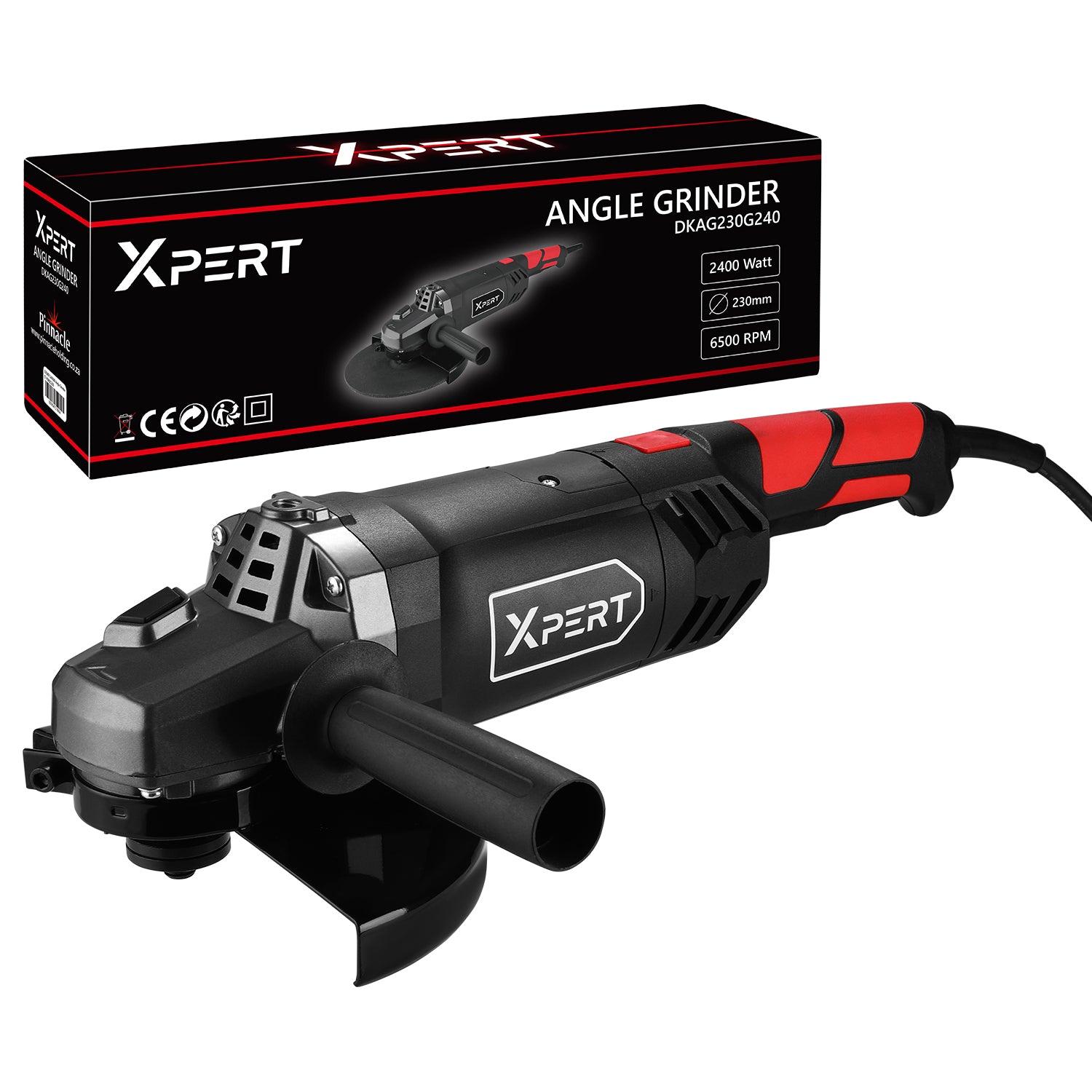 Pinnacle 230mm 2400W Corded Angle Grinder | Pinnacle Shop