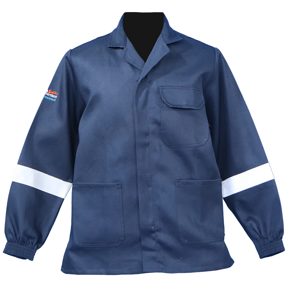 D59 Flame Retardant & Acid Resist Jacket Safety Overall with reflective tape