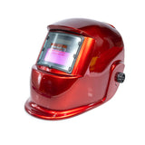 Pinnacle Welding Red Decasola Auto Darkening Welding Helmet Non-Adjustable