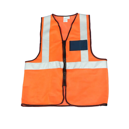 Pinnacle Reflective Safety Vest - Orange