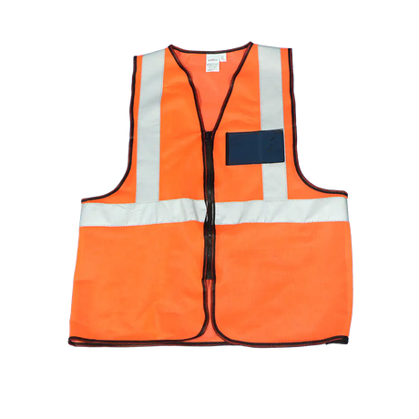 Pinnacle Reflective Safety Vest - Orange