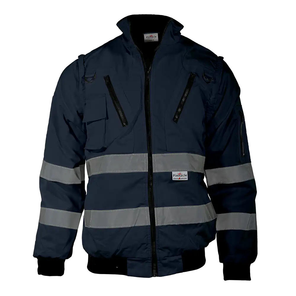 Pinnacle Reflective Bunny Jacket Navy