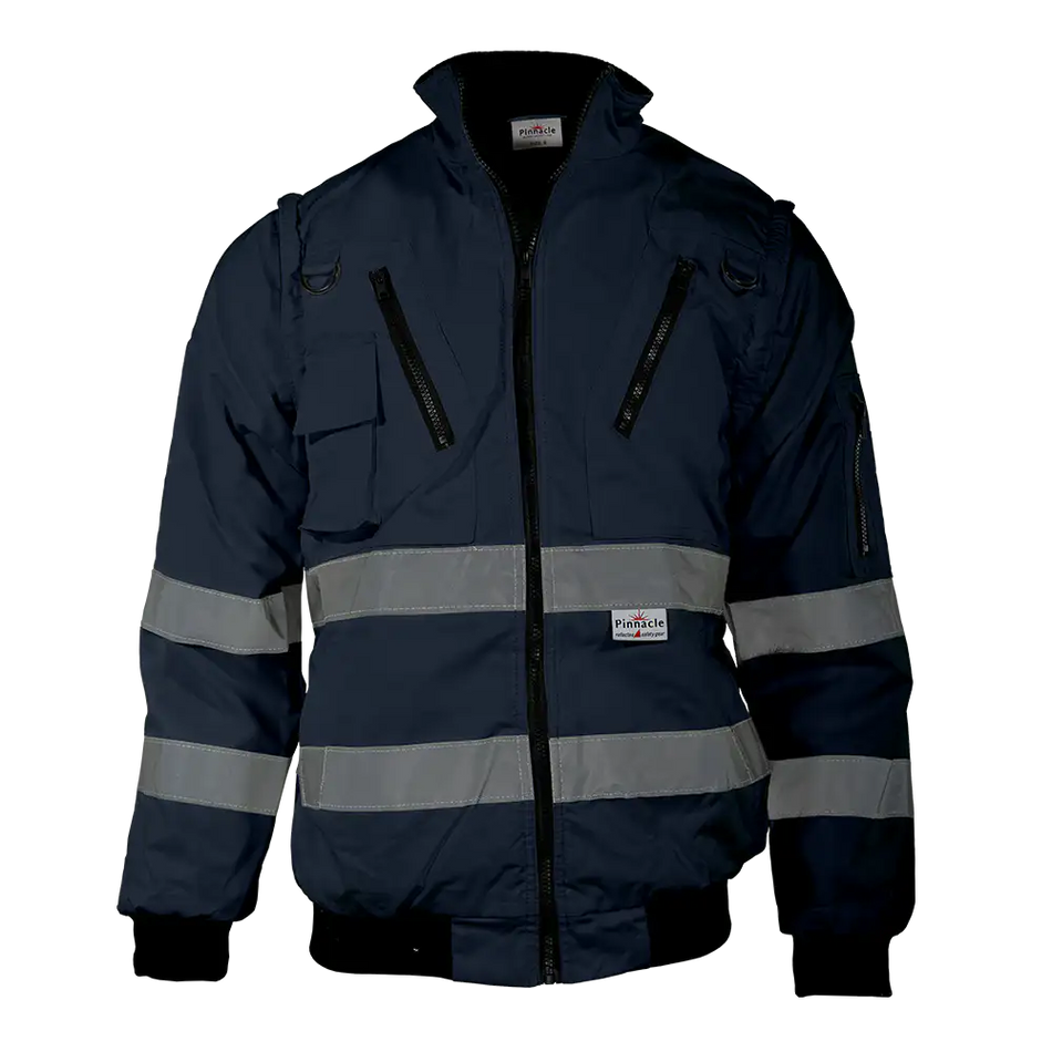 Pinnacle Reflective Bunny Jacket Navy