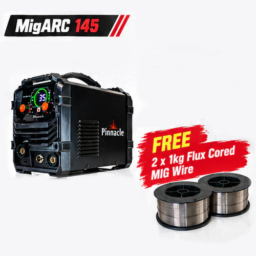 Pinnacle MIGARC 145 Gasless MIG Welding Machine - MIG/MMA Welding Machine
