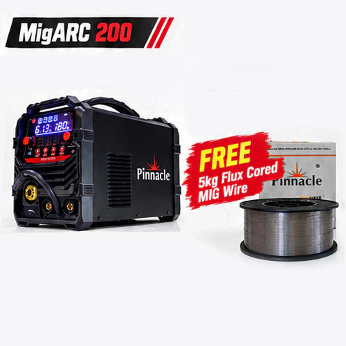 Pinnacle MIGARC 200 MIG Welder - Digital Welding Machine