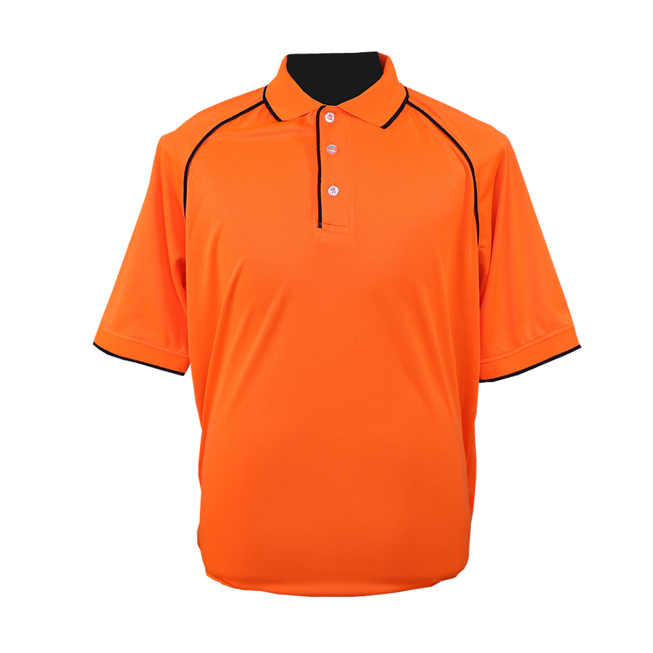 Pinnacle Hiviz Golf Shirt｜120g Micromesh