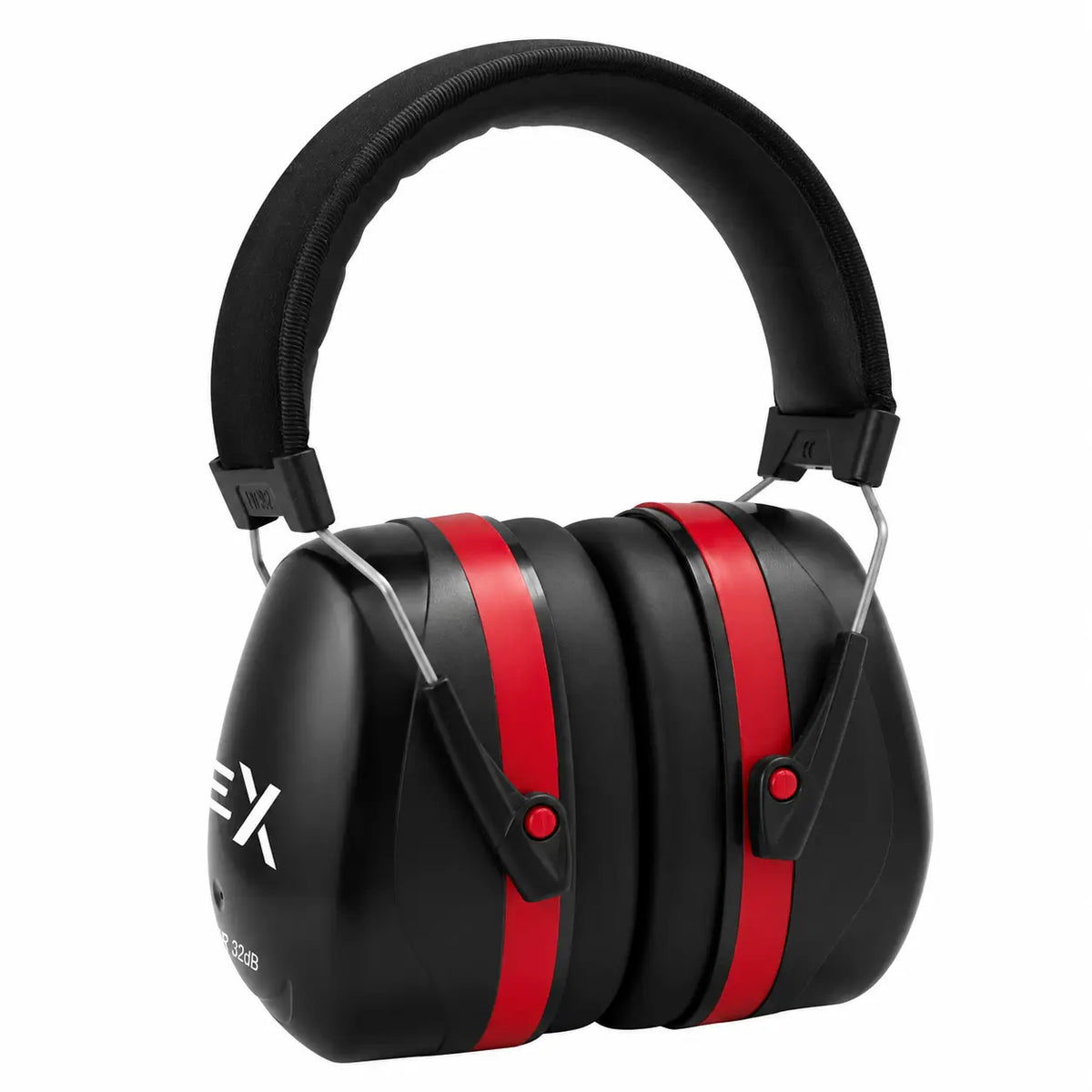 Front view of Pinnacle Extreme Headband Earmuffs