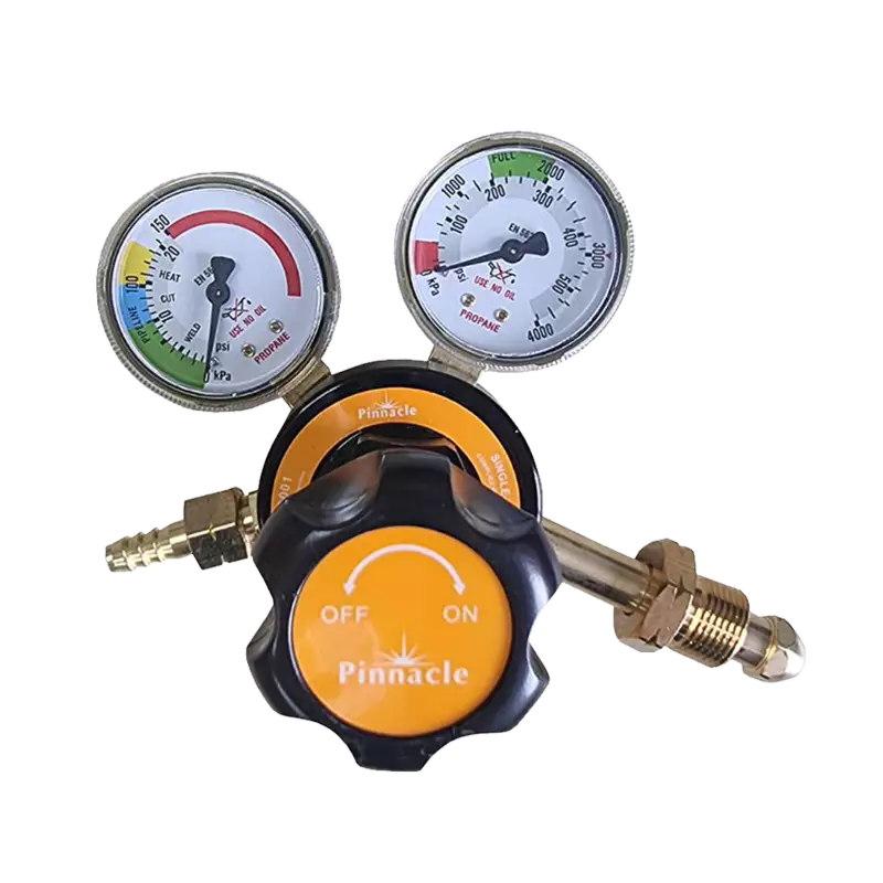 Pinnacle LPG Regulator With Gauge Premium