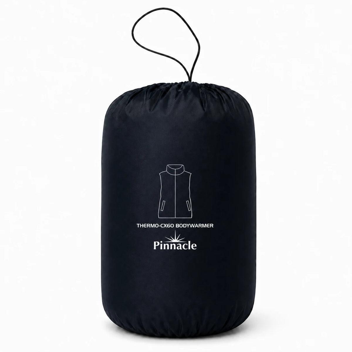 Pinnacle puffer body warmervest packable storage bag