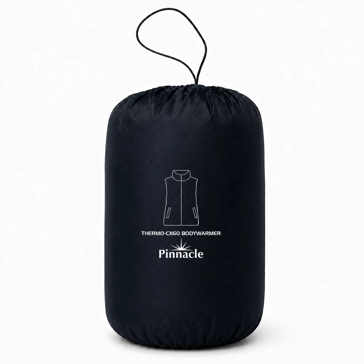 Pinnacle puffer body warmervest packable storage bag