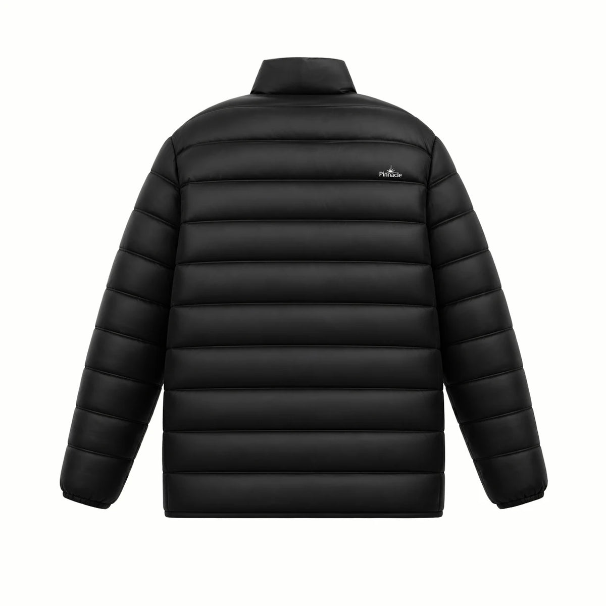 Pinnacle puffer jacket black back view