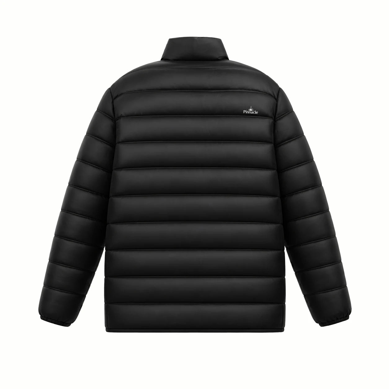Pinnacle puffer jacket black back view