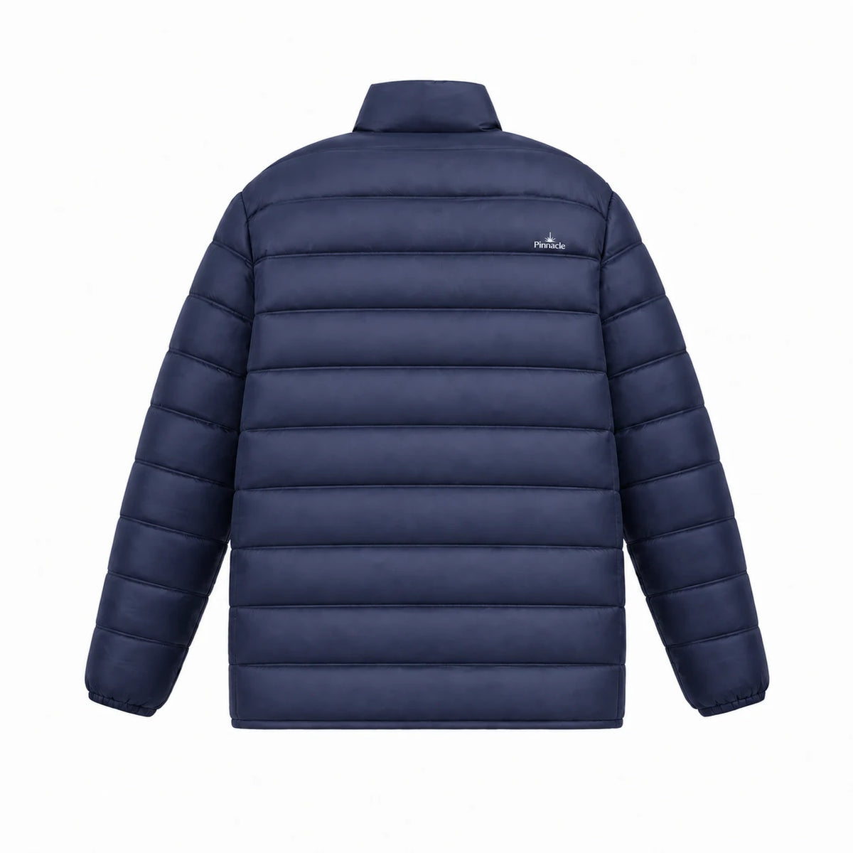 Pinnacle puffer jacket navy back view