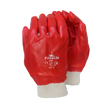 pinnacle-red-pvc-knit-writs-gloves