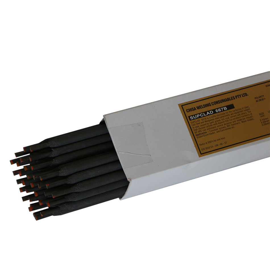 Hard Facing Electrodes Pinnacle SUPERCLAD D667B HRC55 5kg