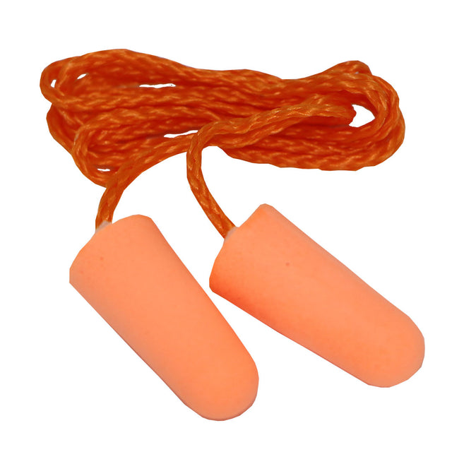 Pinnacle Ear Plug corded disposable, PU foam