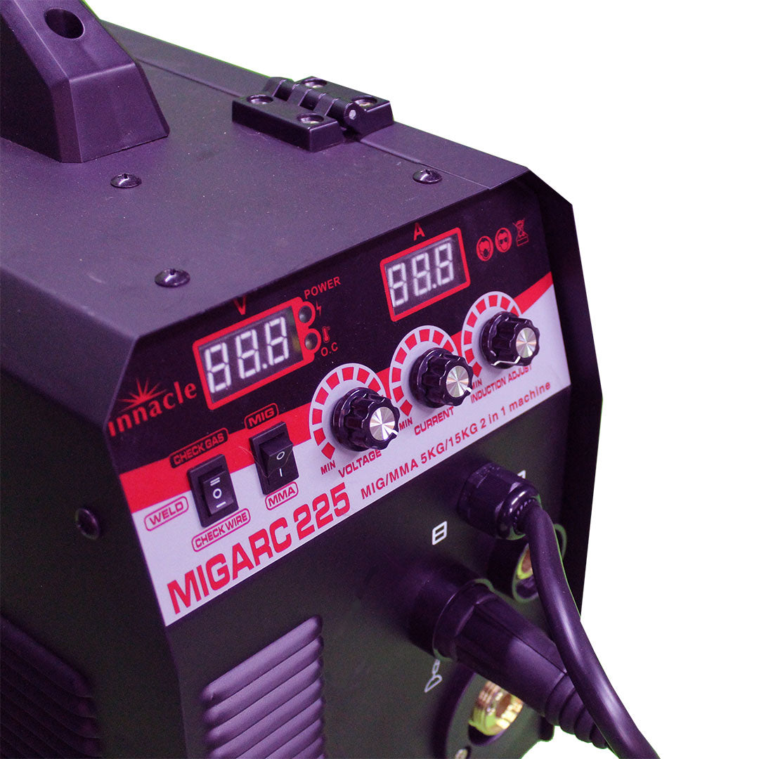 Pinnacle MIGARC 225 5kg/15kg MIG-ARC Welding Inverter